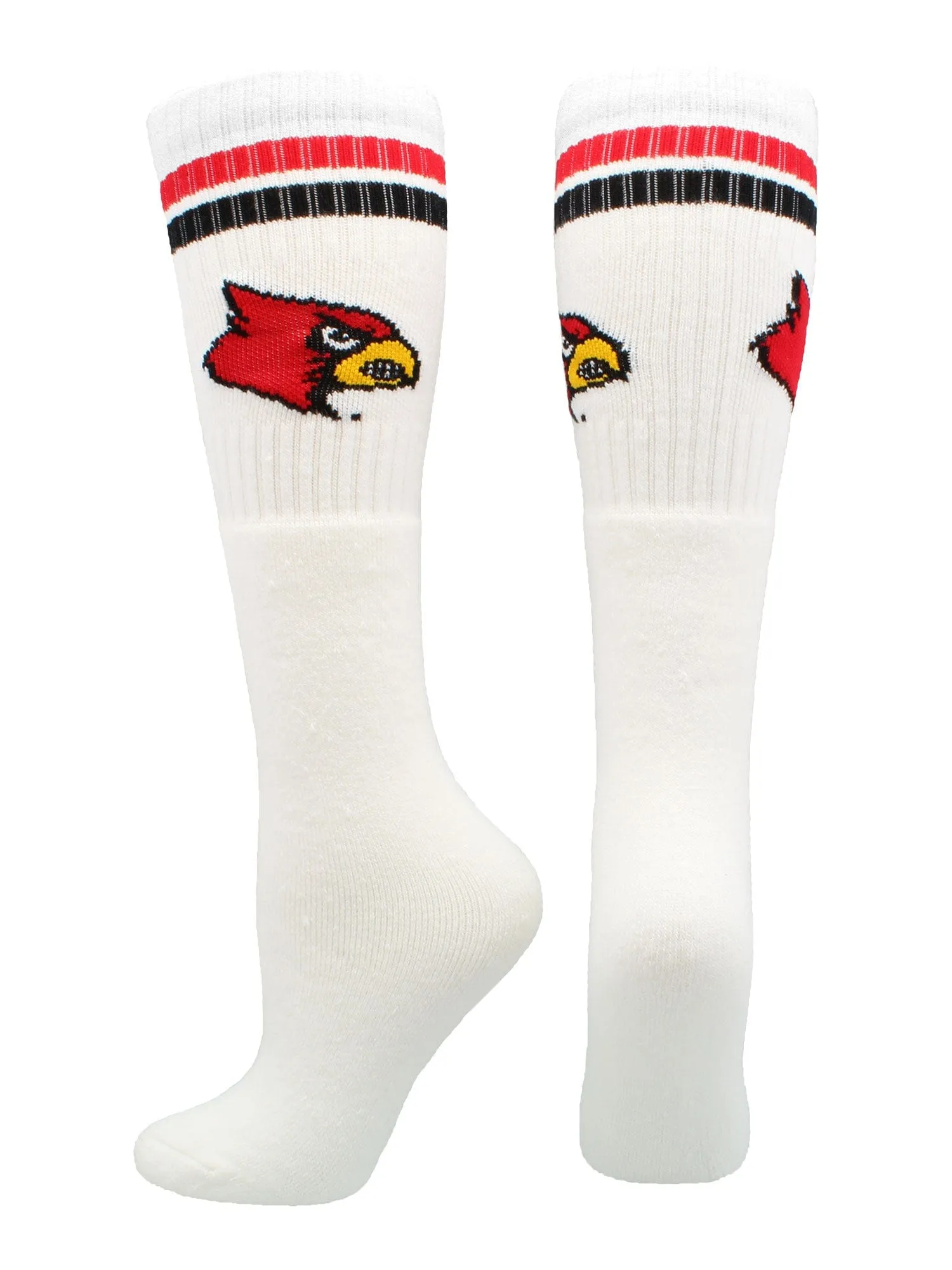 Louisville Cardinals Socks Throwback Tube