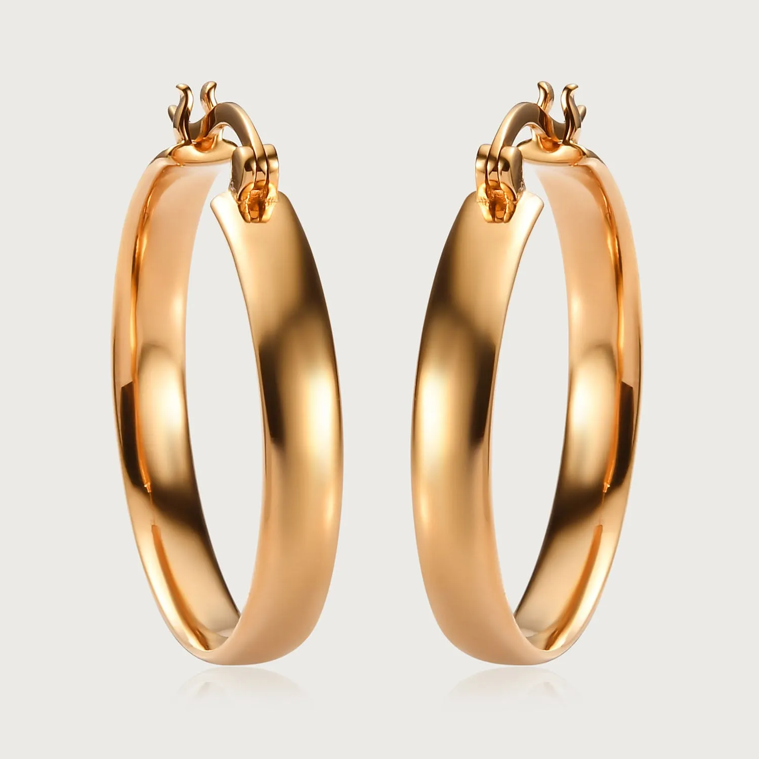 Molto Large Hoop Earrings