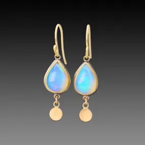 Opal Teardop Earrings