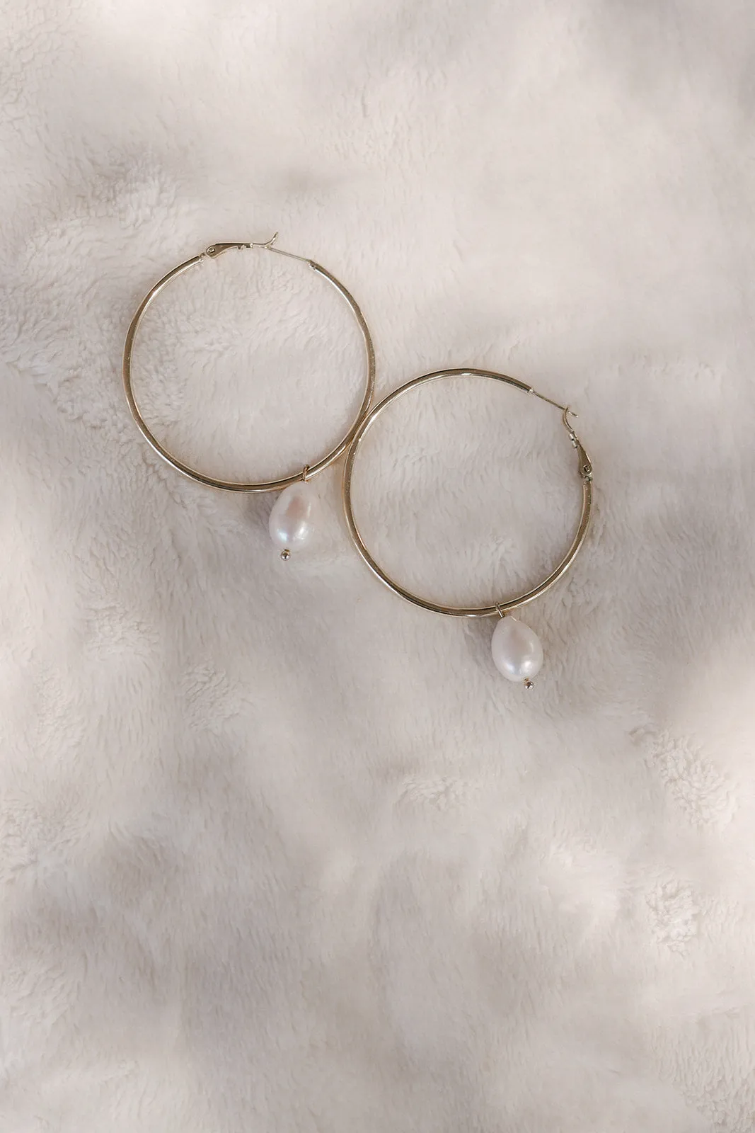 Pearl Hoops