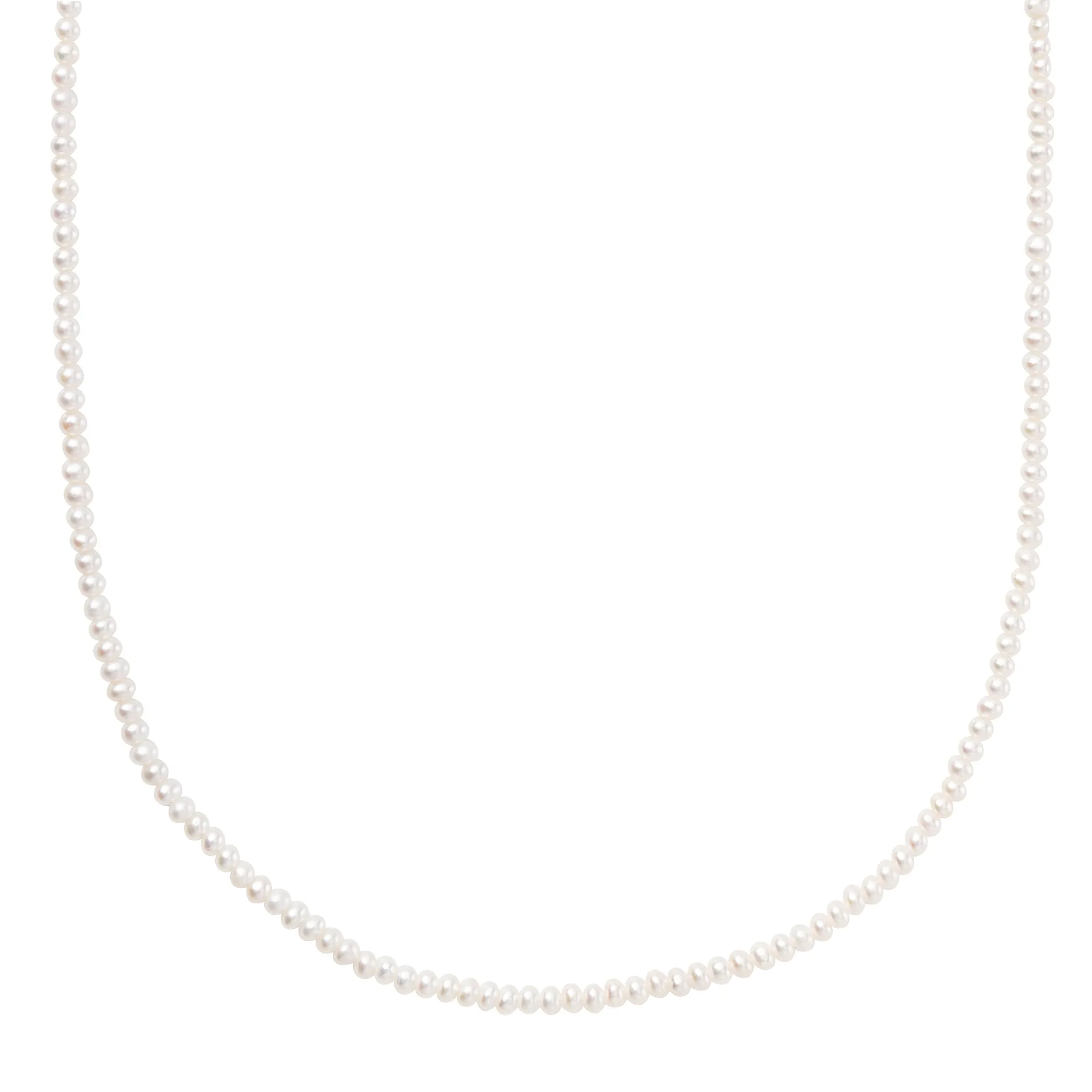 Petite Pearl Bead Necklace