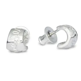 Que Sera Silver Earrings