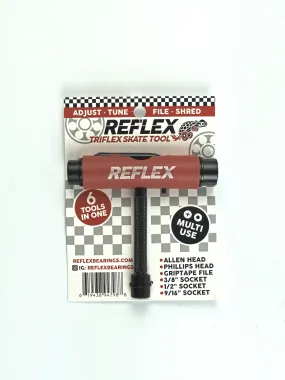 Reflex - Triflex - Red - Six In One - Skate Tool - Red