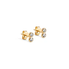 Studs, Twin CZ