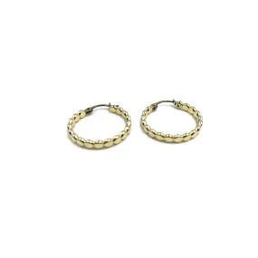 Sunshine Hoop Earring - Gold Filled 17mm