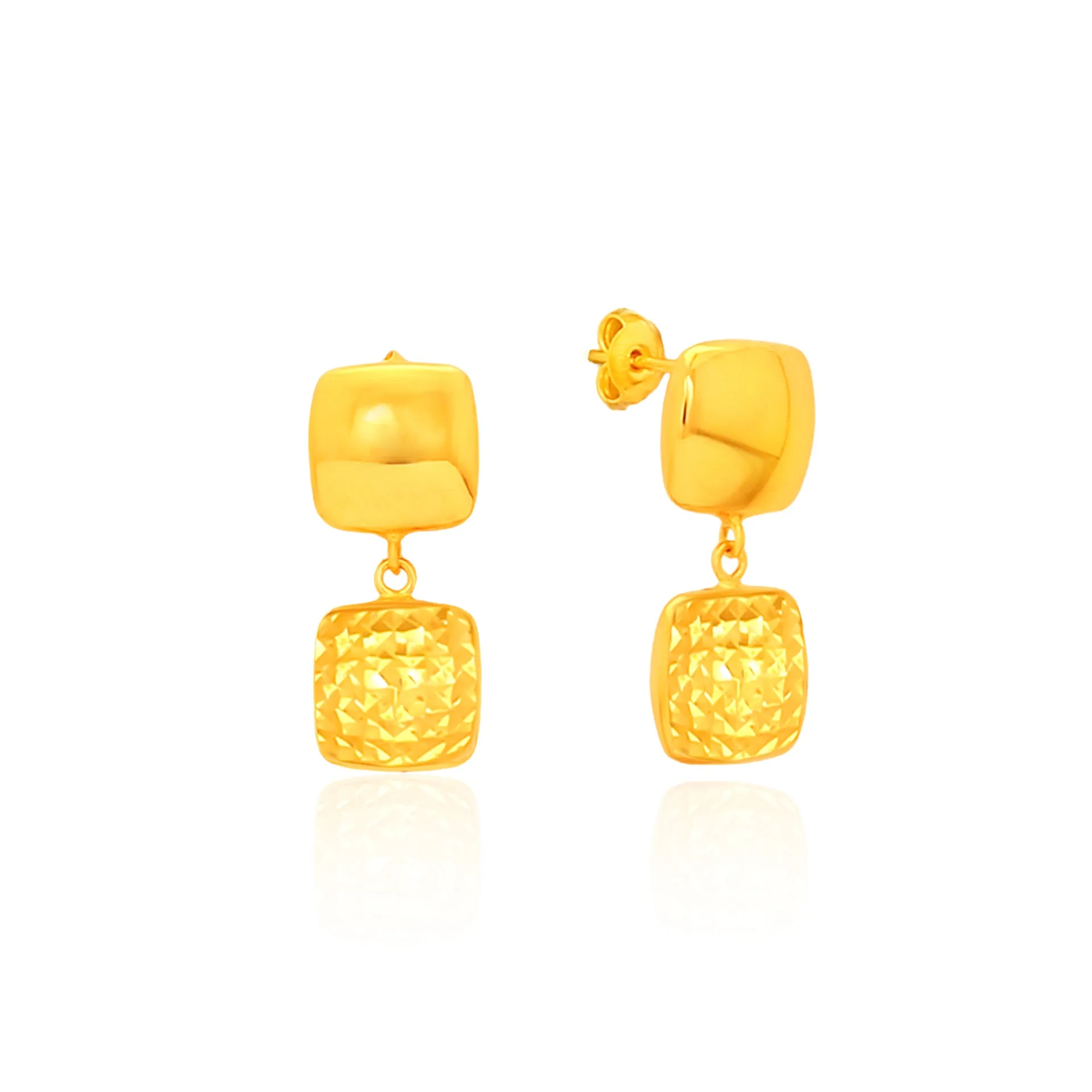 TAKA Jewellery 916 Gold Earrings