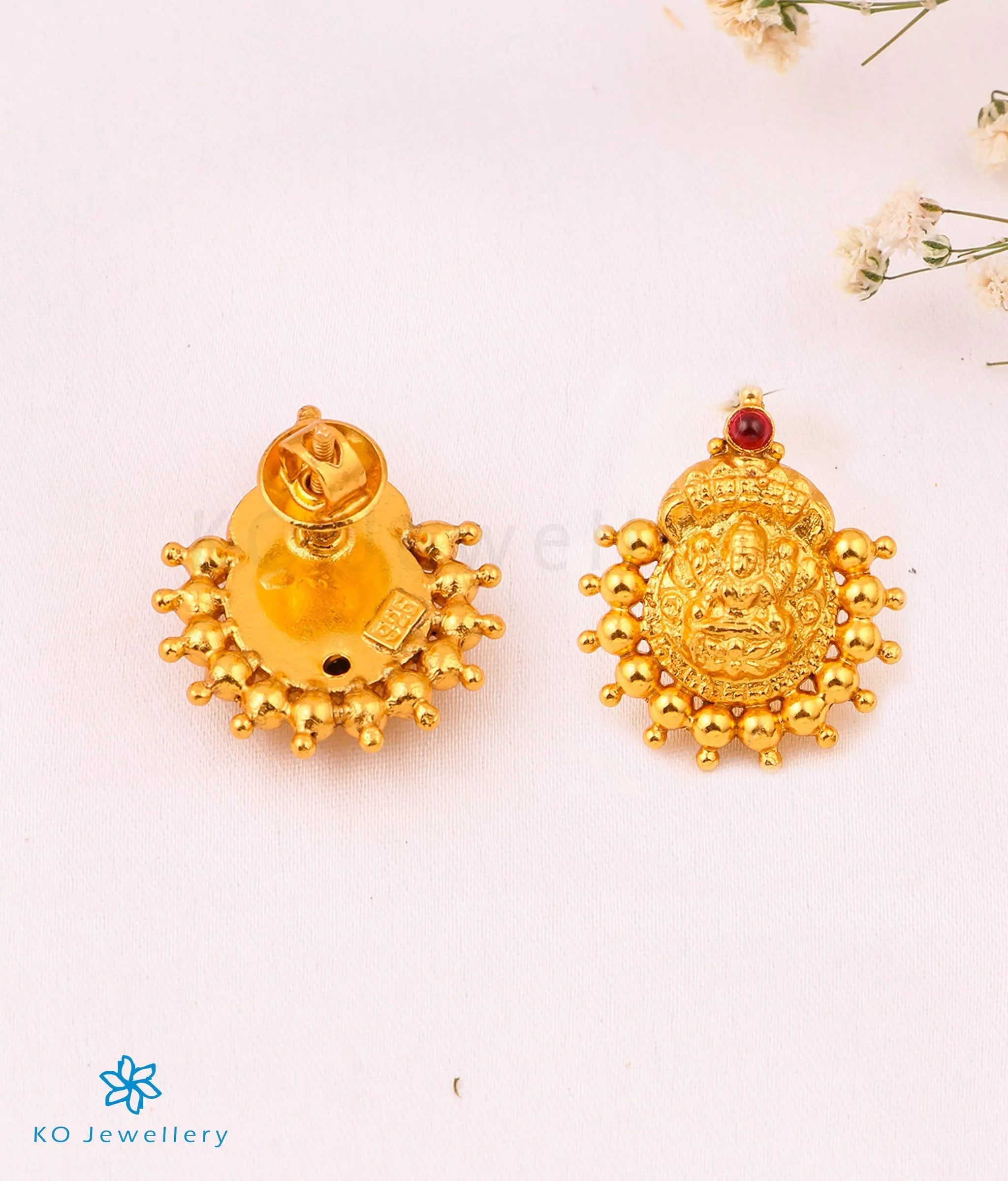 The Avahati Silver Lakshmi Earrings