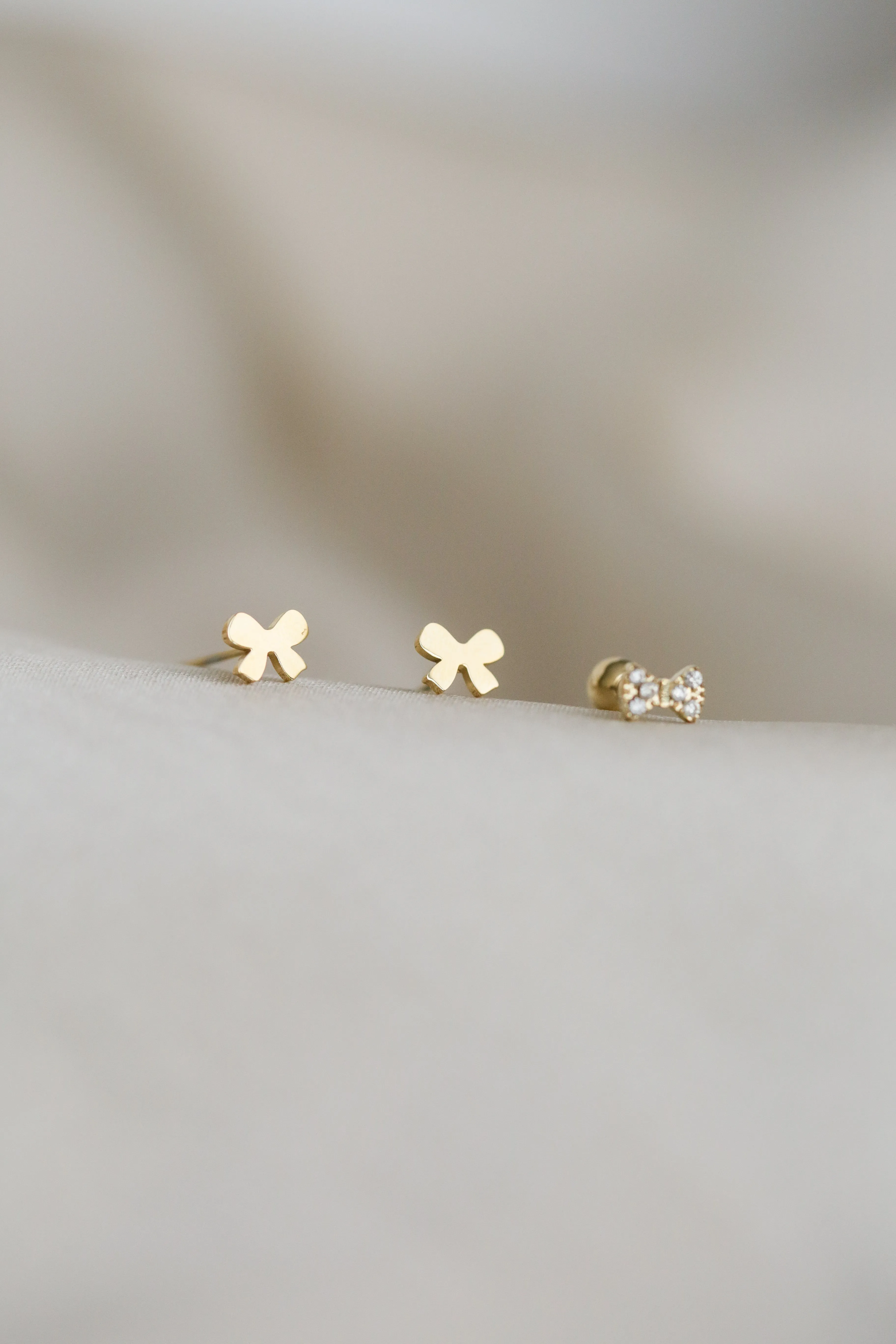 The Heart - Bow Studs