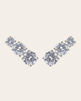 The Jumeirah studs - sterling silver