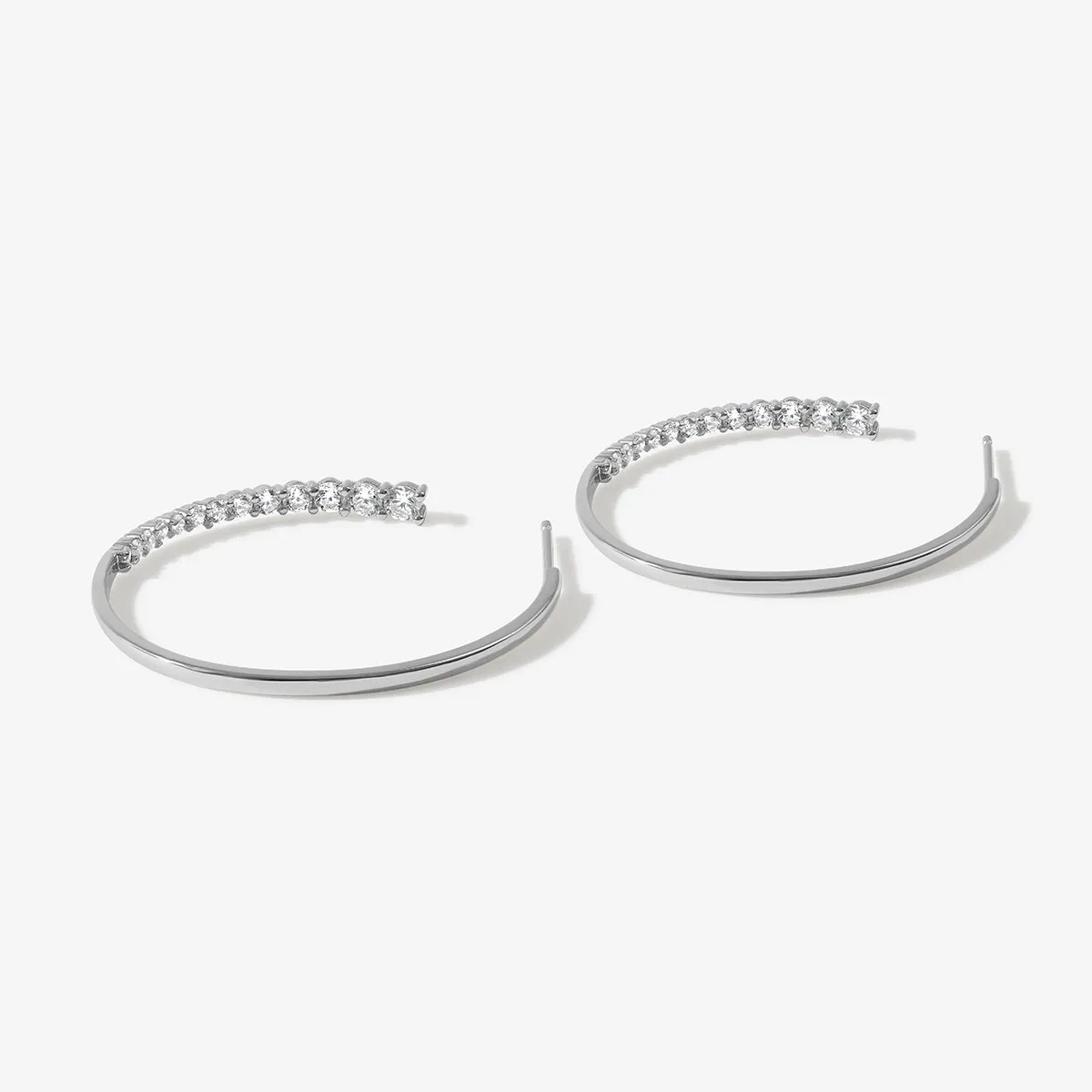 Tyler maxi hoop earrings