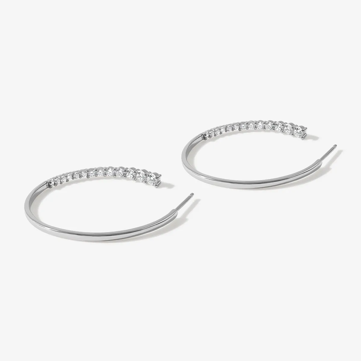 Tyler maxi hoop earrings