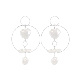 Verona Earrings - Silver