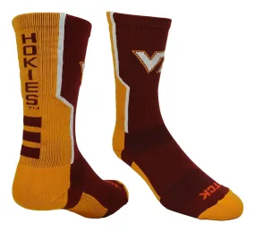 Virginia Tech Hokies Socks Perimeter Crew