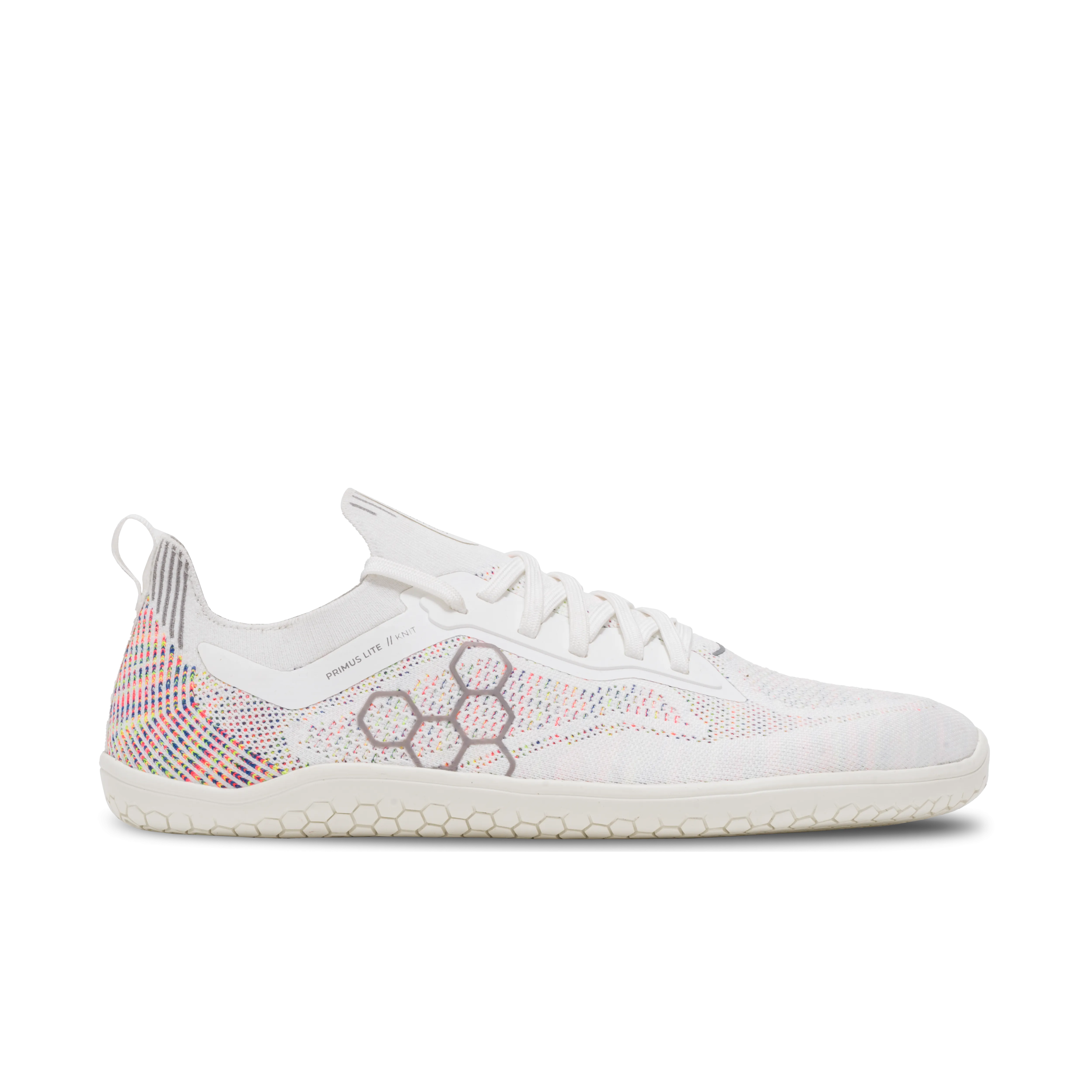 Vivobarefoot Primus Lite Knit Mens - Bright White/Iridescent