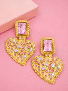 Zaarin Hearts Earring